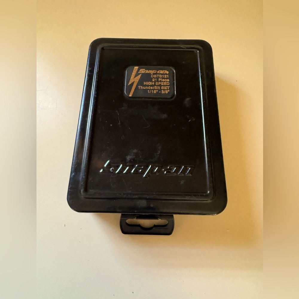 Snap on high speed drill set